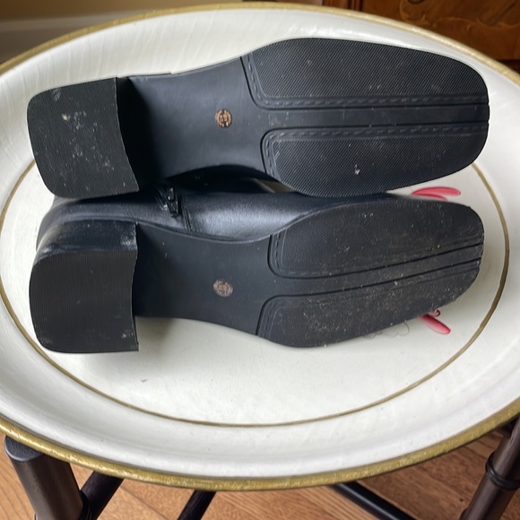 Brand new black, leather booties size 10M by Saint Johns Bay - Picture 8 of 13